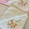 Couverture Ourson beige ou rose