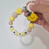 Attache tétine citron
